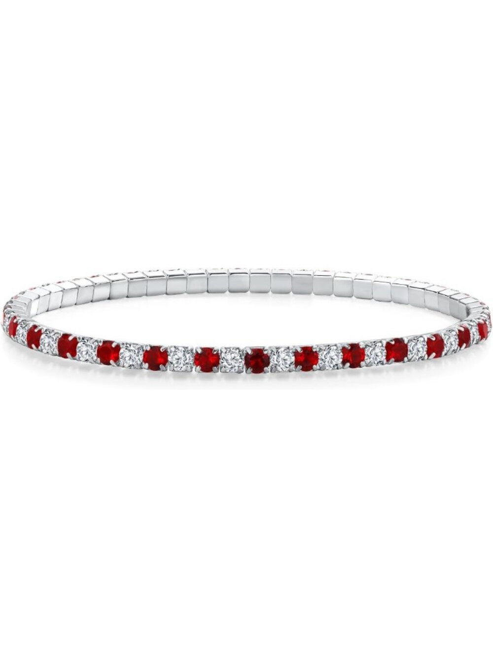 925 Sterling Silver Birthstone Tennis Bracelet for Women - Elegant & Stylish